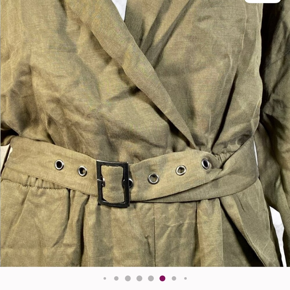 L'Academie Reed Jumpsuit in Green - Picture 7 of 10